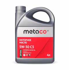 Metaco Optima 5W30 C3 4л Масло моторное