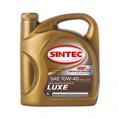 Sintec Luxe 10W40 API SL/CF 4л Моторное масло