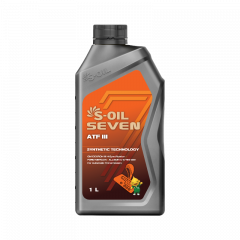 S-OIL 7 ATF III Жидкость для АКПП/ГУР 1л