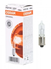 Автолампа H21W 12V (BAY9s) HALOGEN OSRAM 64136