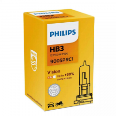 Автолампа HB3 (65) P20d Vision (Premium) 12V PHILIPS