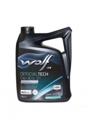 WOLF OFFICIALTECH 5W30 IL D1 Синт. Моторное масло 4л
