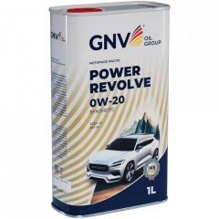 GNV Power Revolve 0W-20 Моторное масло 1л (металл)
