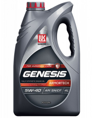 Лукойл Genesis Armortech 5W40 4л. Масло моторное