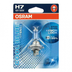Автолампа H7 (55) PX26d COOL BLUE (блистер) 12V OSRAM 64210CBБЛ
