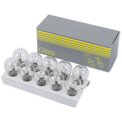 Ganz GIP06098 Лампа 12V P21/4W 21W 450lm BAZ15d 3200К