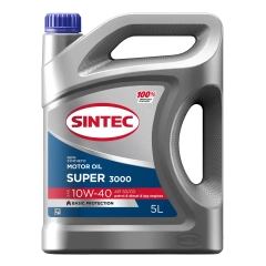 Sintec Super 3000 10W40 API SG/CD 5л Моторное масло