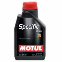 Motul SPECIFIC 229.51 5W-30 1л Мотор.масло