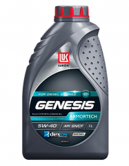 Лукойл Genesis Armortech Diesel 5W40 1л. Масло моторное
