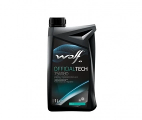 Wolf OFFICIALTECH 75W80 GL-5 Трансмиссионная жидкость 1л