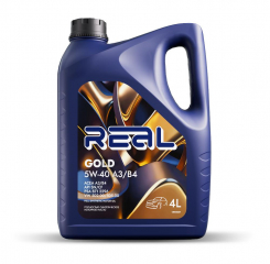 Real Gold 5W40 A3/B4 4л Моторное масло