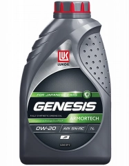 Лукойл Genesis Armortech JP 0W20 1л. Масло моторное