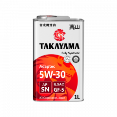 Takayama 5W30 ILSAC GF-5/API SN 1л Моторное масло (металл)