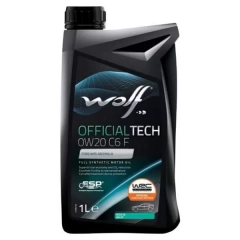 Wolf OFFICIALTECH 0W20 C6 F Синт. Моторное масло 1л