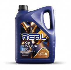 Real Gold 10W40 A3/B4 4л Моторное масло