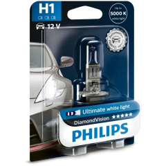 Автолампа H1 (55) P14.5s Diamond Vision блистер (1шт) 12V PHILIPS