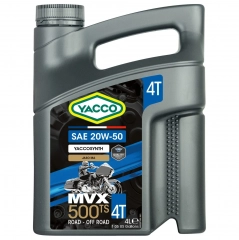 YACCO MVX 500 4T 20W50 TS 4л. Моторное масло