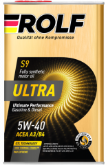 Rolf Ultra 5W40 ACEA A3/B4 1л Моторное масло (металл)