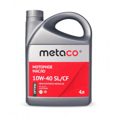 Metaco Optima 10W40 SL/CF 4л Масло моторное