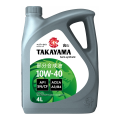 Takayama 10W40 API SN/СF 4л Моторное масло