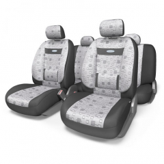 Авточехлы COMFORT, COM-1105ElementM ортопед. поддержка,велюр, 11 предм., карман 6 молний,
