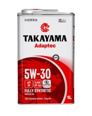 Takayama Adaptec 5W30 ILSAC GF-6A/API SP 1л Моторное масло (металл)