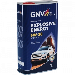 GNV Explosive Energy Synthetic 5W30 ACEA A5/B5, Ford M2C 913-D Моторное масло 1л