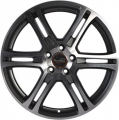 Replica Legeartis Optima V18 17 / 7.5J PCD 5x108 ET 55 ЦО 63.3 Антрацит. с полированной лиц. поверх.