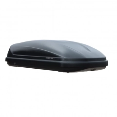 Автомобильный бокс ЕВРОдеталь TOPBOX 435 (черный дастинг) - 1760х820х420мм «Скобы»