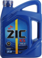 ZIC X5 10W40 SN+ 4л Масло моторное