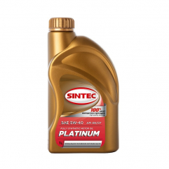 Sintec Platinum 5W40 API SN/CF 1л Моторное масло