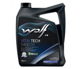 Wolf VITALTECH 5W30 D1 Синт. Моторное масло 5л