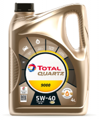 Total Quartz 9000 5w40 4л Мотор.масло