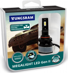 Автолампа HB3/HB4 12/24V-LED (P20/22d) 6000K 20W Megalight LED GEN II +230 (2шт) TUNGSRAM