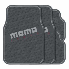 Коврики автомобильные MOMO серия TUNING эластичный ПВХ, 4шт. в комп., черн/серый 1/4