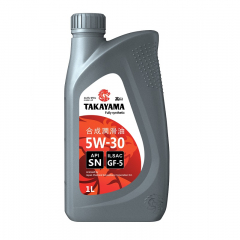 Takayama 5W30 ILSAC GF-5/API SN 1л Моторное масло