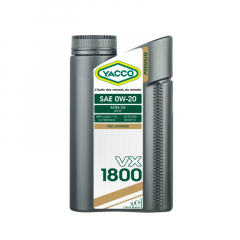 YACCO VX 1800 0W20 Синт. Моторное масло 1л