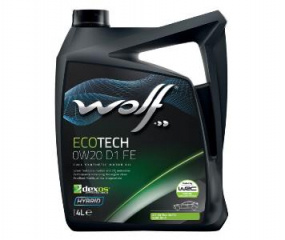 Wolf ECOTECH 0W20 D1 FE Синт. Моторное масло 4л