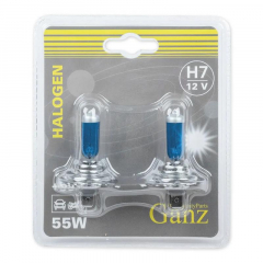 Ganz GIP06056 Автолампа H7 55W +50% PX26d 5000K 12V блинстер 2шт