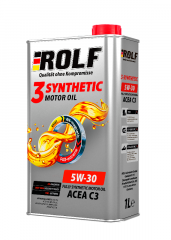 Rolf 3-synthetic 5W30 ACEA C3 1л Моторное масло