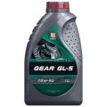 Лукойл Gear 75W90 GL-5 1л Жидкость трансмиссионная