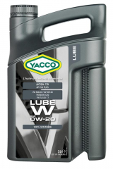 YACCO LUBE W 0W20 Синт. Моторное масло 5л