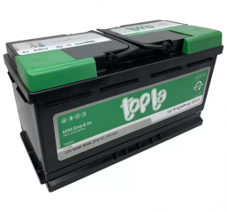 Аккумулятор Topla AGM 105А/ч 950А 12В  о.п. R+ 394*175*190