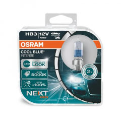 Автолампа HB3/9005 (60) P20d+20% COOL BLUE INTENSE (евробокс, 2шт) 12V OSRAM 9005CBI2(EURO)
