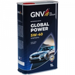 GNV Global Power 5W40 Synthetic A3/B4, SN/CF Моторное масло 1л
