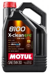 Motul 8100 X-clean EFE 5w30 4л Мотор.масло