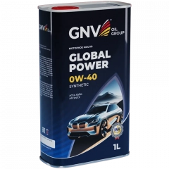 GNV Global Power 0W40 Synthetic A3/B4, SN/CF Моторное масло 1л