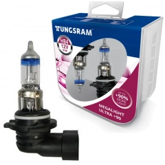 Автолампа HB4 12V- 51W (P22d) ( +90% света) Megalight Ultra +90 (к.уп.2шт) TUNGSRAM