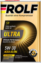 Rolf Ultra 5W30 ACEA A3/B4 4л Моторное масло (металл)