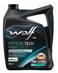 Wolf OFFICIALTECH 5W30 C2/С3 Синт. Моторное масло 5л